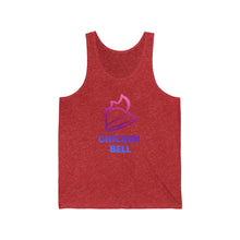 Load image into Gallery viewer, Neon Chicken Bell Unisex Jersey Tank