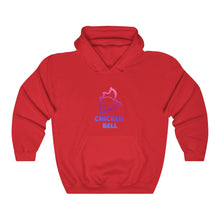 Load image into Gallery viewer, Neon Chicken Bell Unisex Hooded Sweatshirt