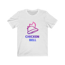 Load image into Gallery viewer, Neon Chicken Bell Short Sleeve Tee